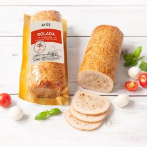 Rolada z mozzarellą i suszonymi pomidorami - Aves