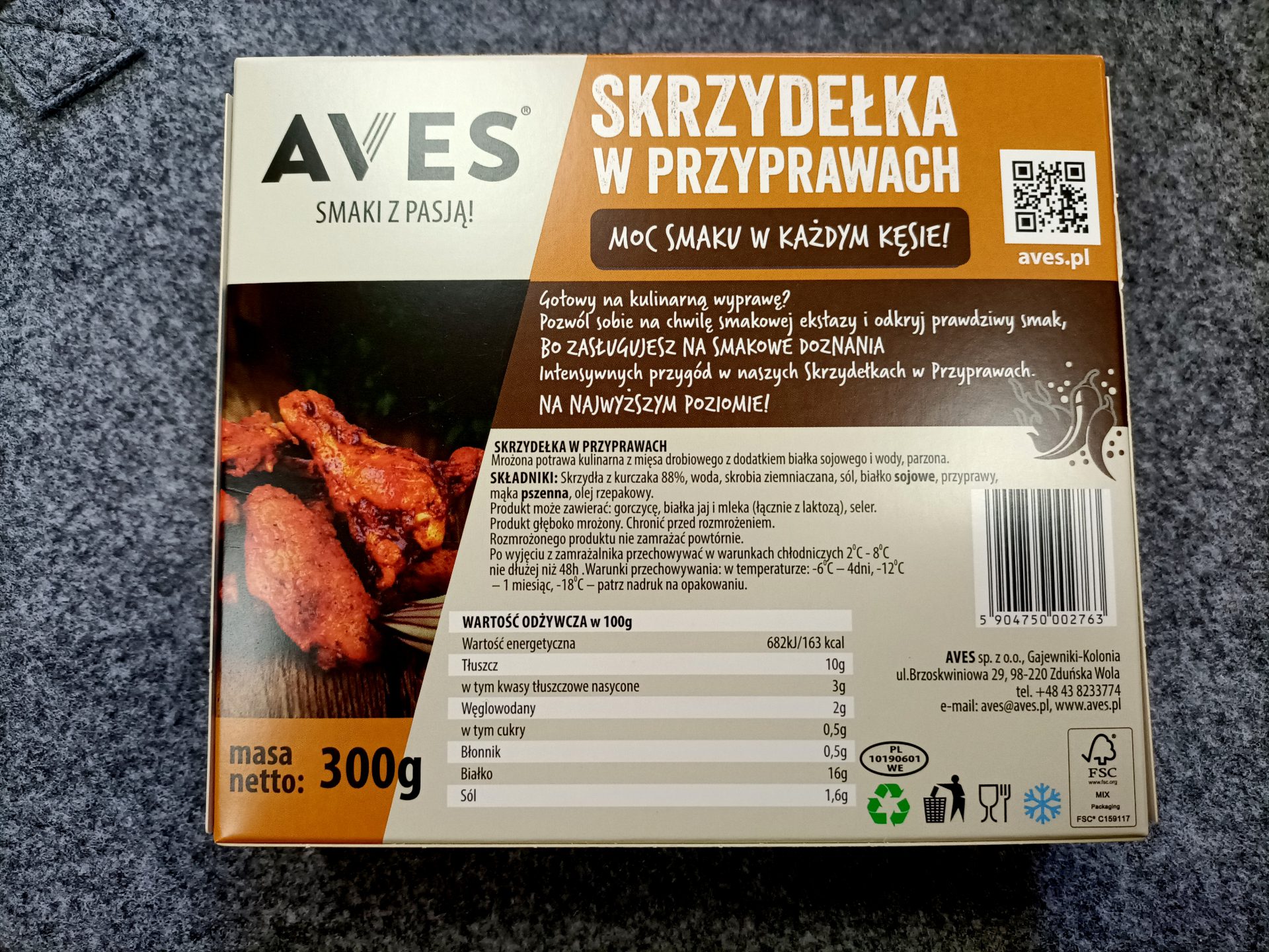 SKRZYDEŁKA W PRZYPRAWACH (kartonik 300g) - obrazek 3